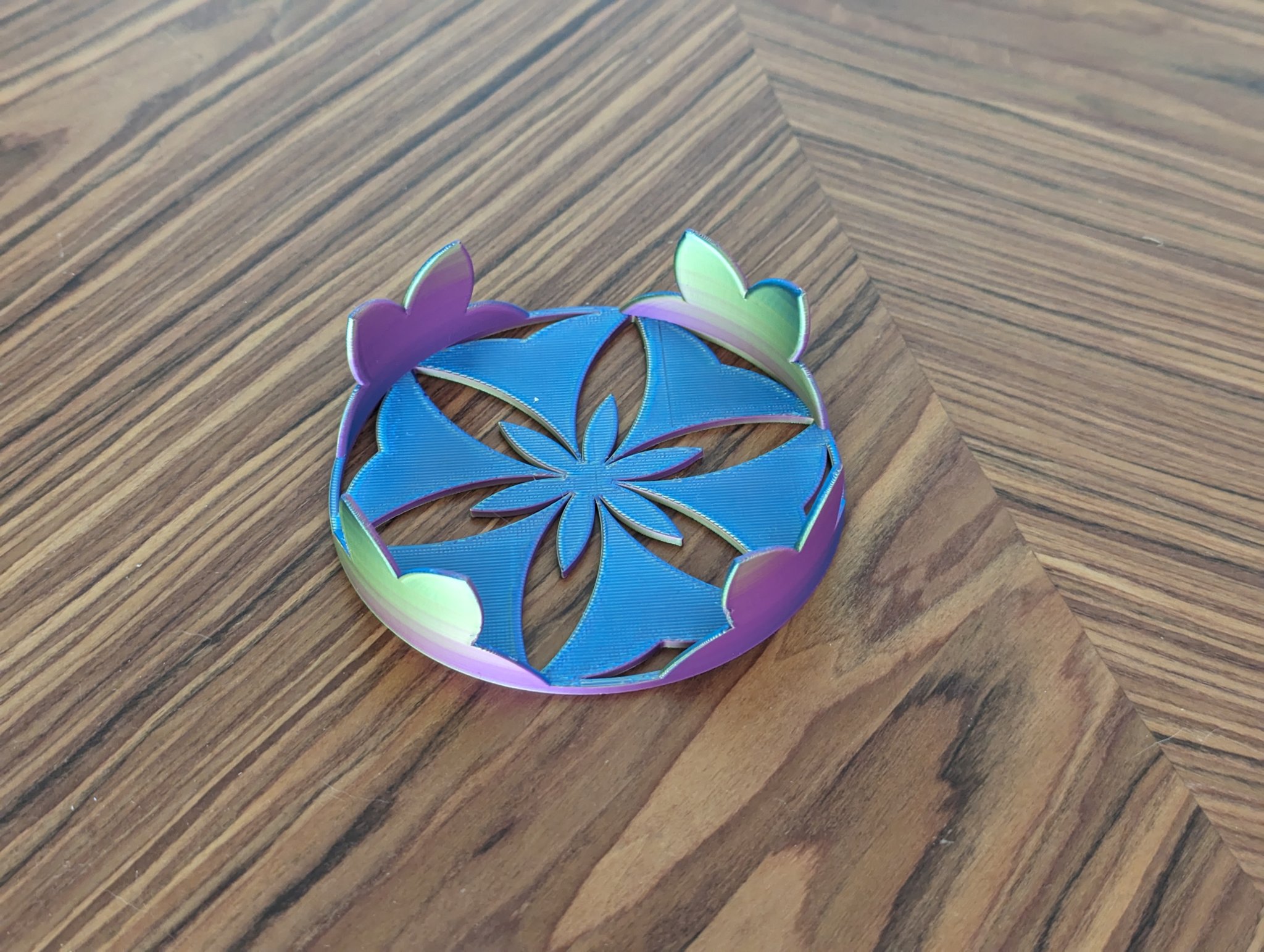 Bình đựng lót ly hình hoa 96mm