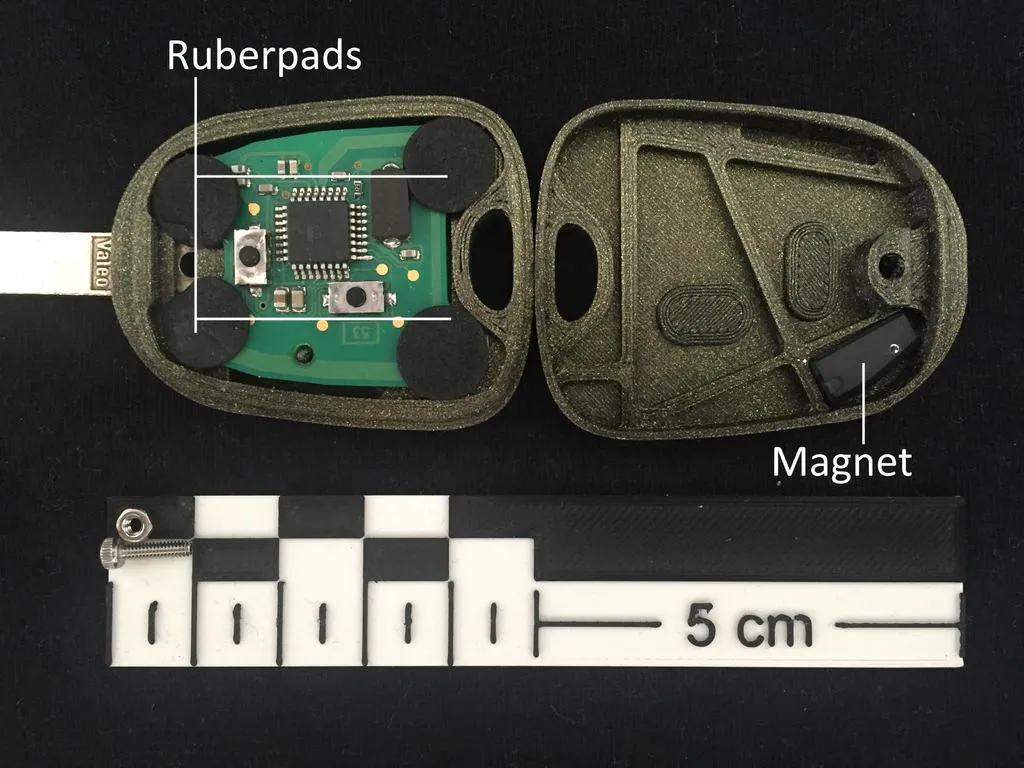 Vỏ chìa khóa Toyota Aygo tùy chỉnh cho in 3D