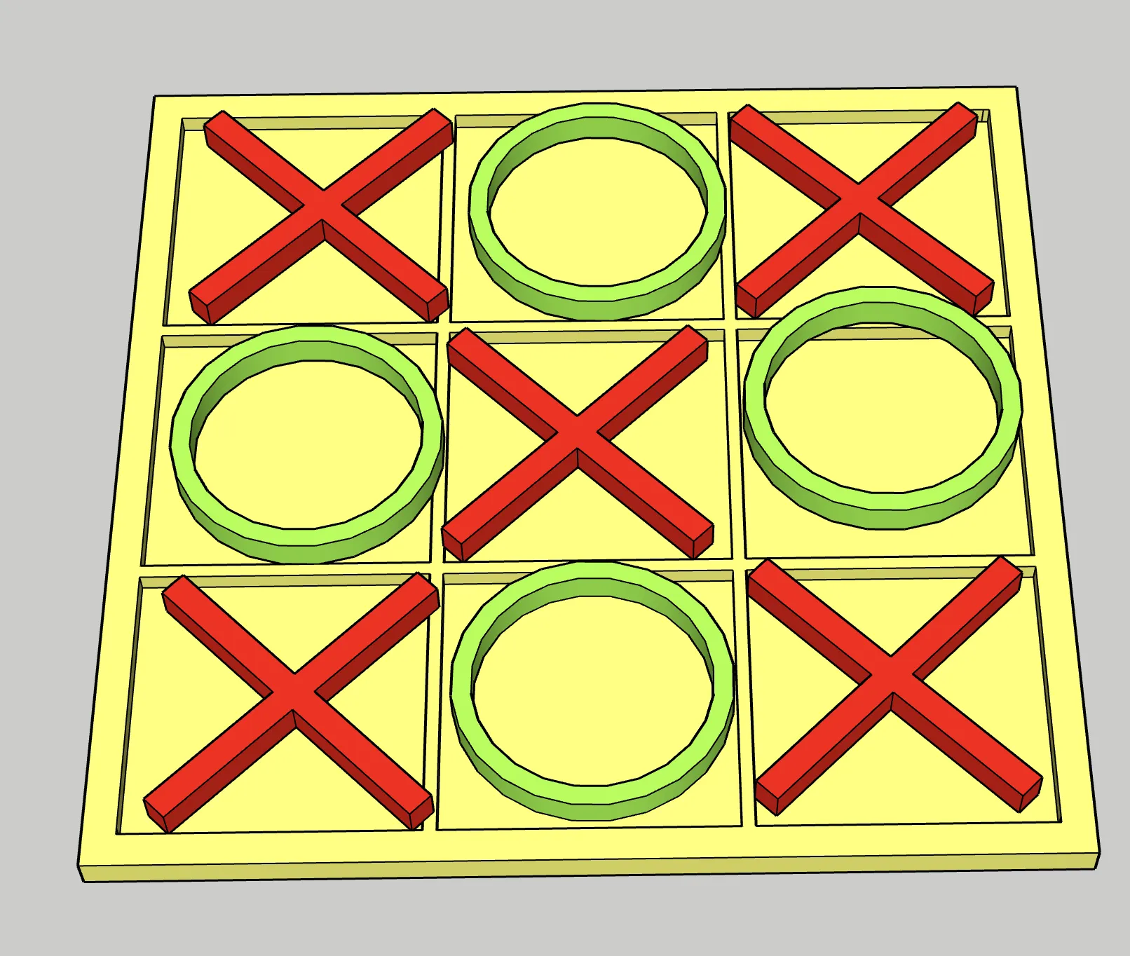 Trò chơi bàn Tris cho trẻ em và người lớn