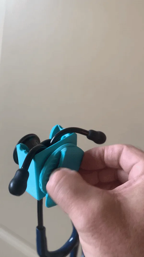 Giá đỡ ống nghe với cơ chế xoay in sẵn