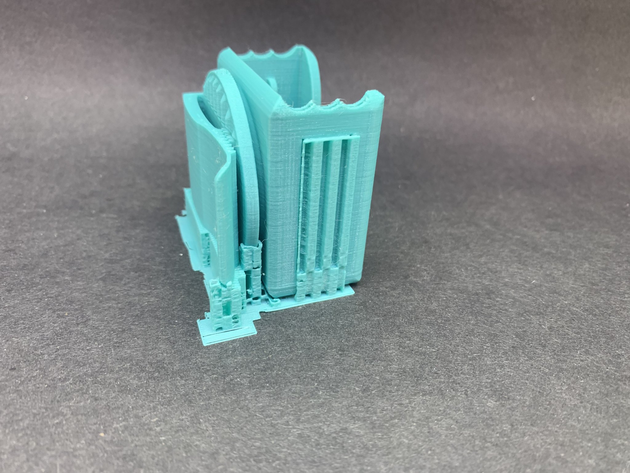 Giá đỡ ống nghe với cơ chế xoay in sẵn