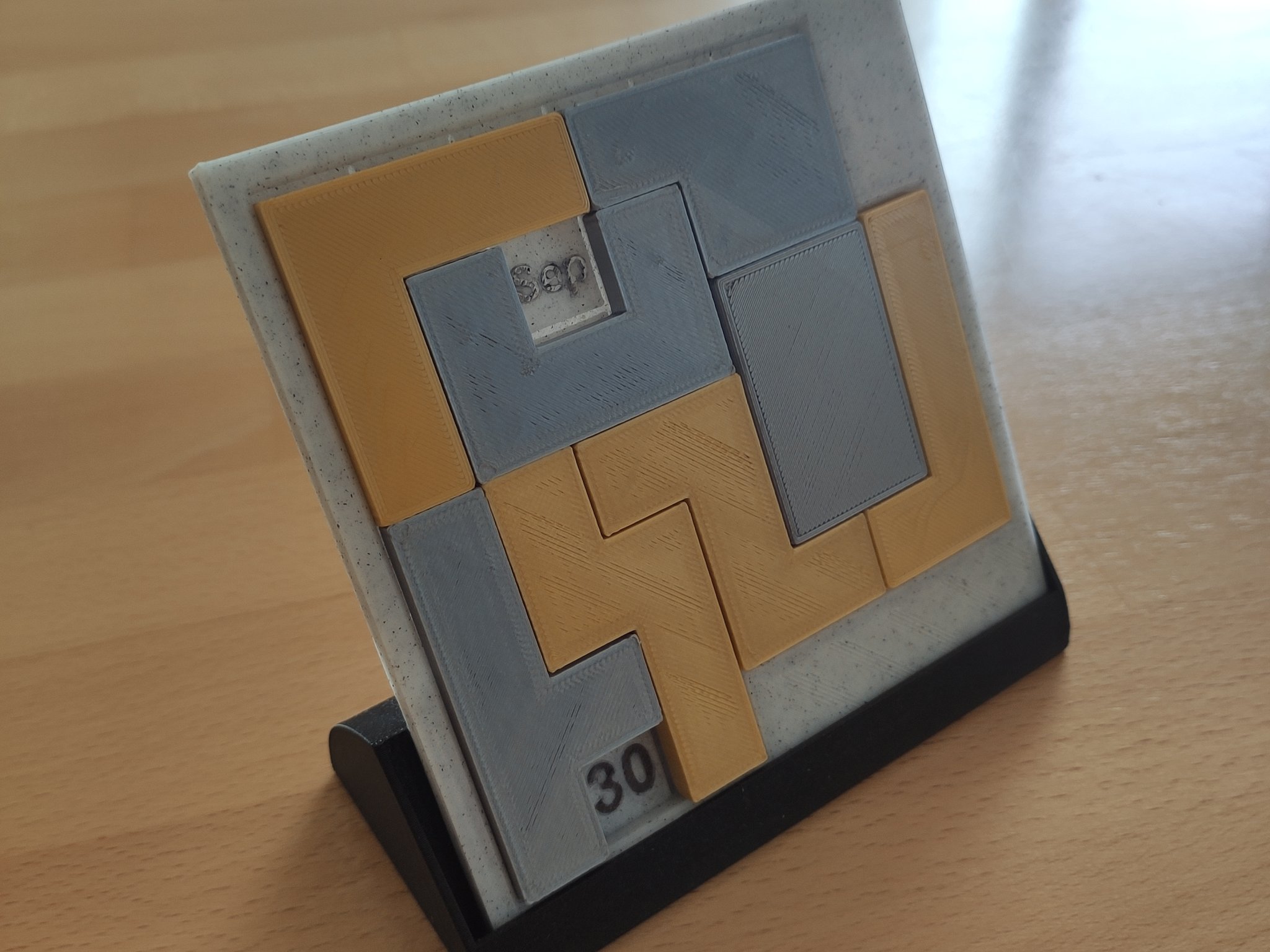 Câu đố lịch treo tường trang trí hàng ngày