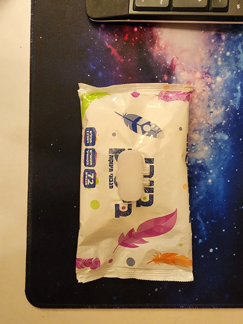 Nắp đậy cho gói khăn ướt - in tại chỗ