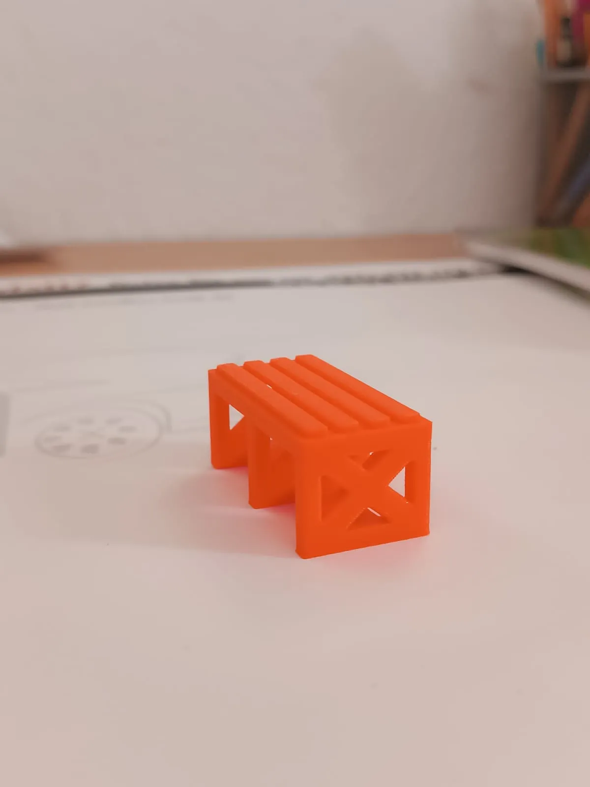 Ghế dài trang trí cho mô hình hoặc làm đồ decor