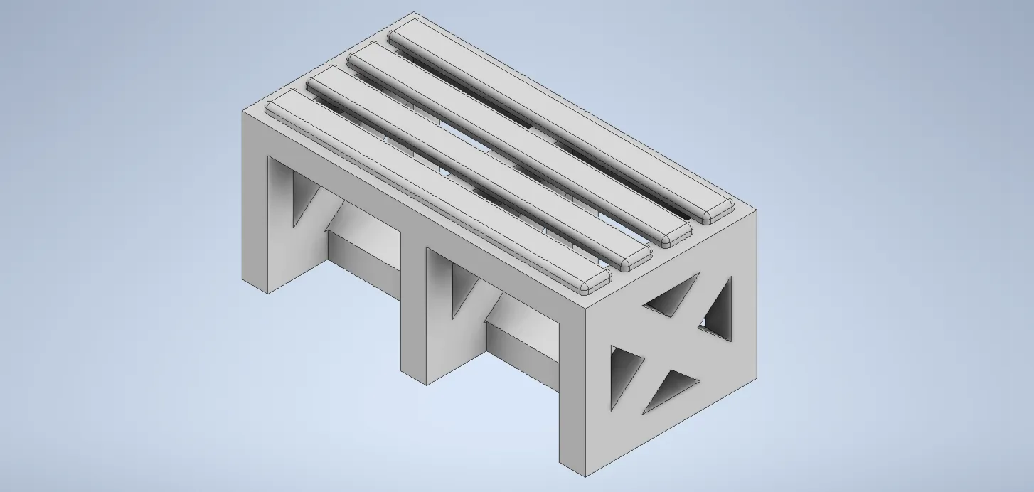 Ghế dài trang trí cho mô hình hoặc làm đồ decor