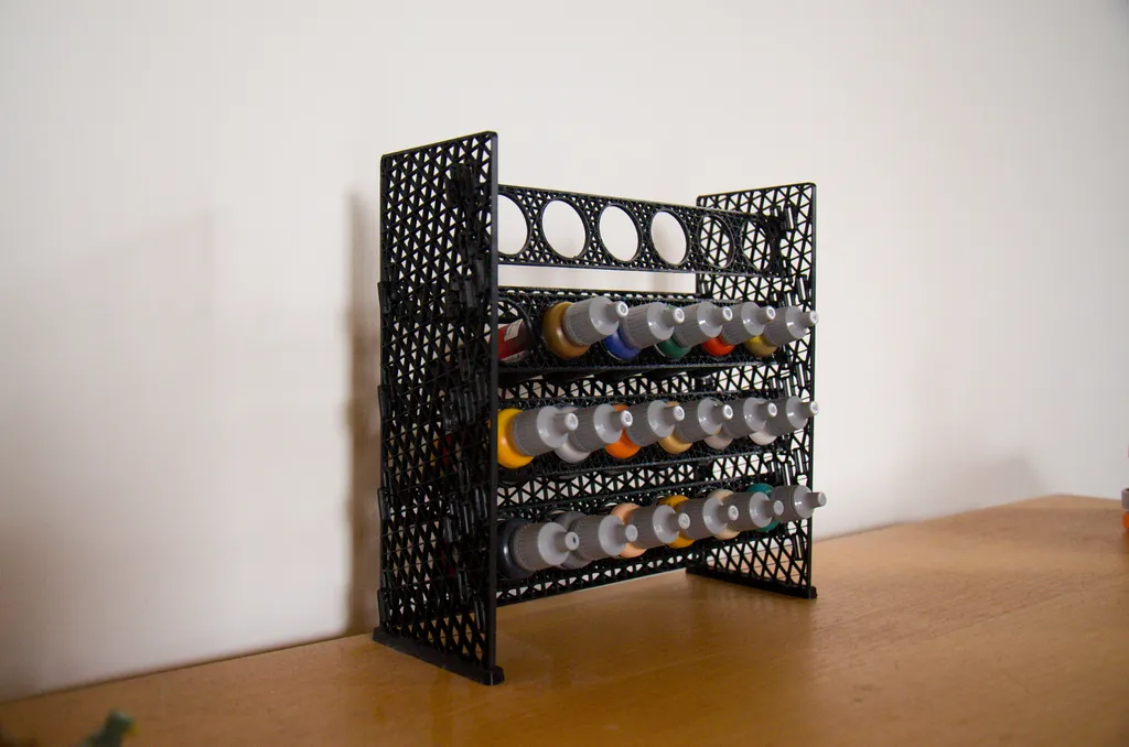 Giá đỡ sơn Vallejo 17ml đã được chỉnh sửa ngắn hơn