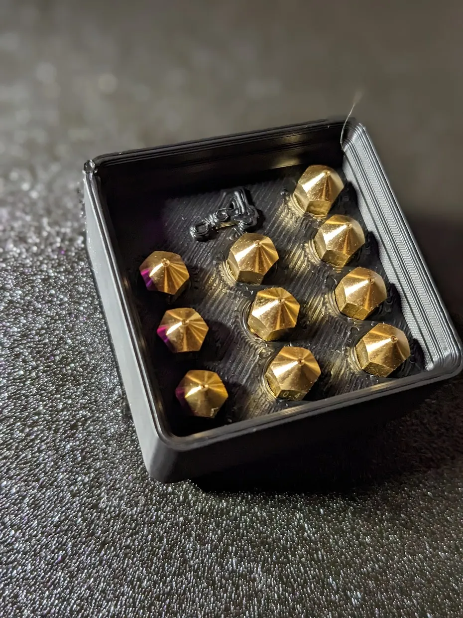 Bộ 10 đầu phun dự phòng AnkerMake x Gridfinity