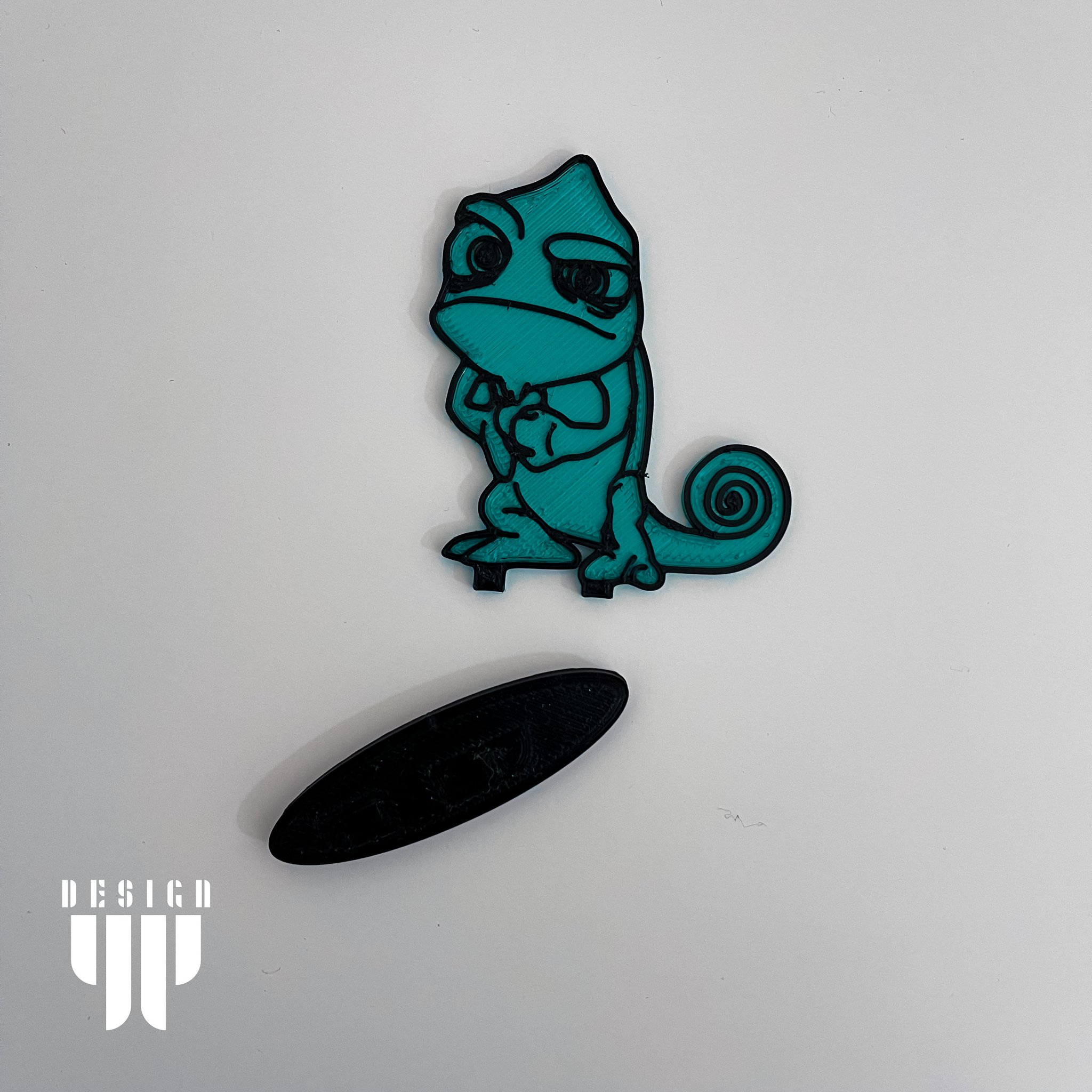 Nhân vật Pascal nổi giận phong cách nghệ thuật 2D với đế