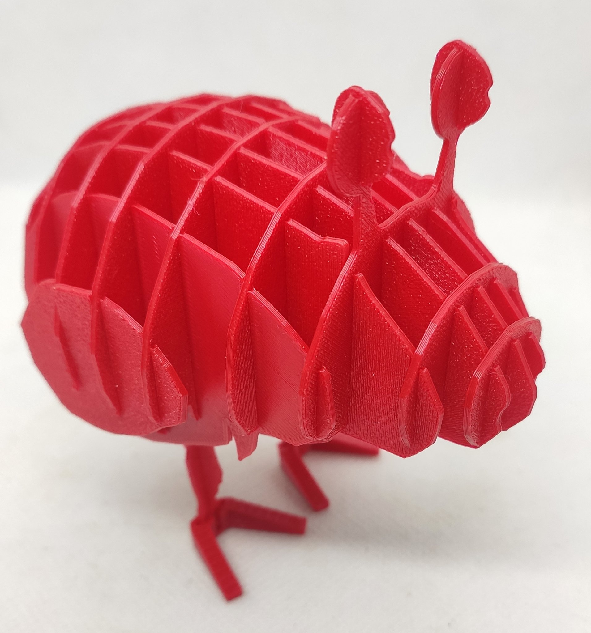 Bulborb Pikmin với chân mới trong Fussion360