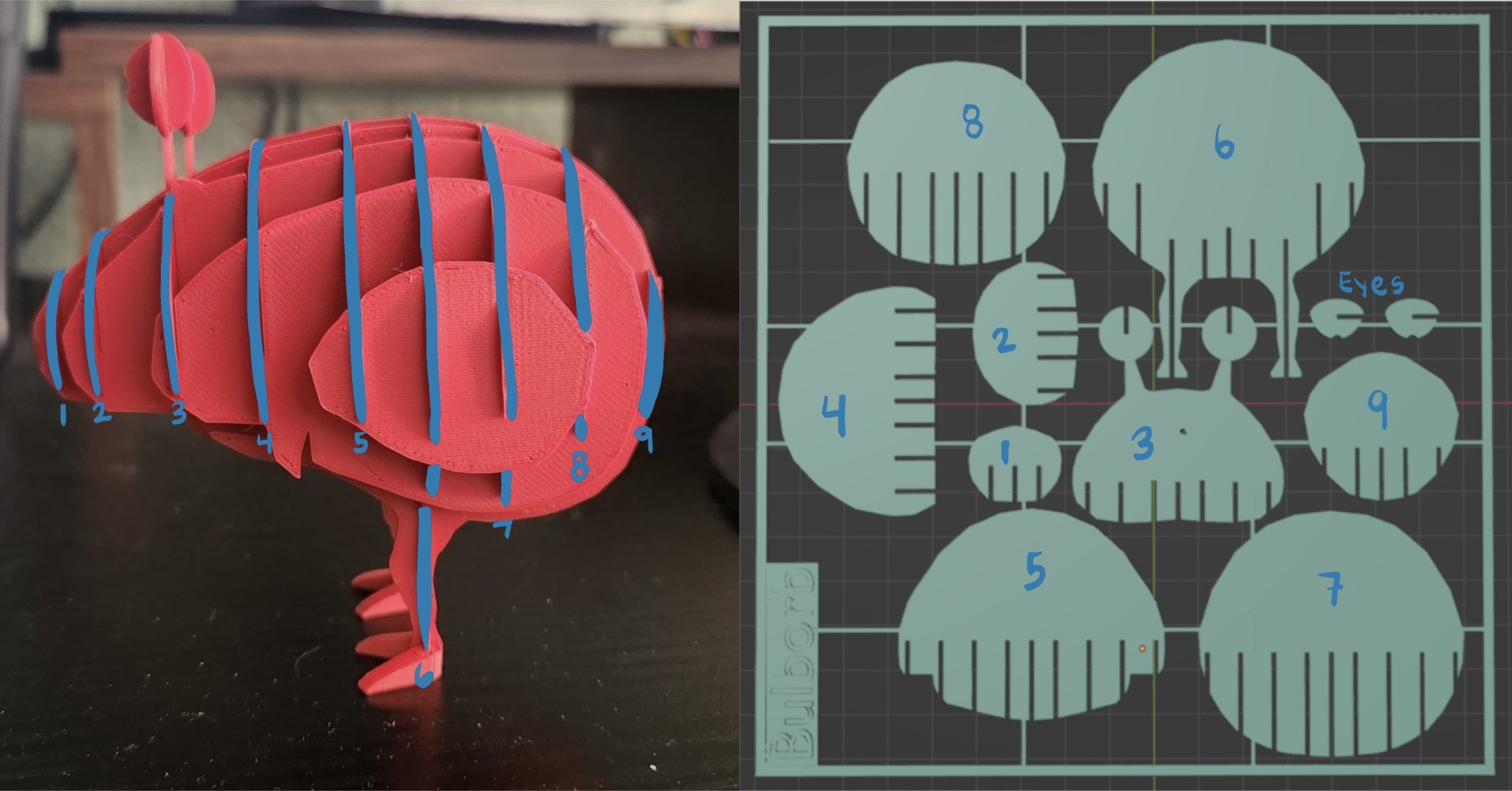 Thẻ Kit Bulborb biểu tượng từ trò chơi Pikmin 4