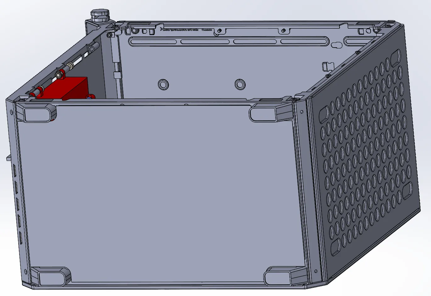 Hộp lưu trữ phụ kiện bên trong cho Qube 500