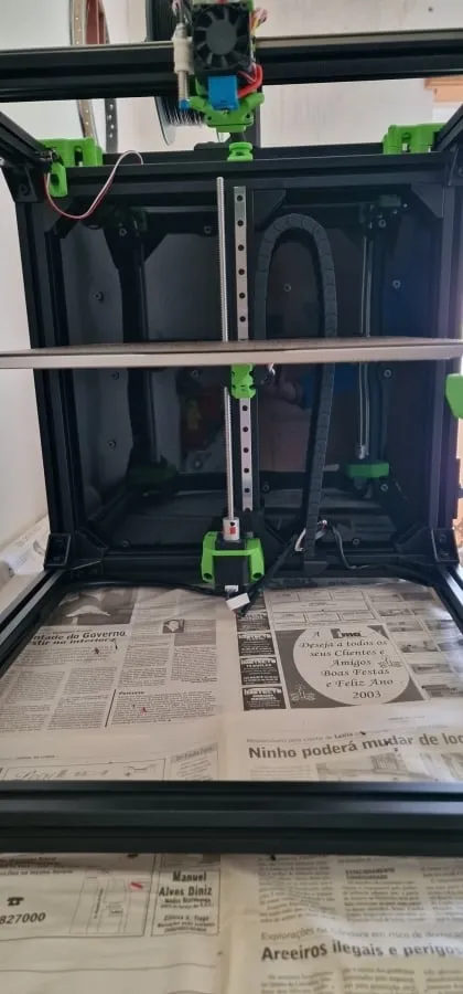 Mô hình chuỗi kéo V-Core 3 giường cho máy in 3D