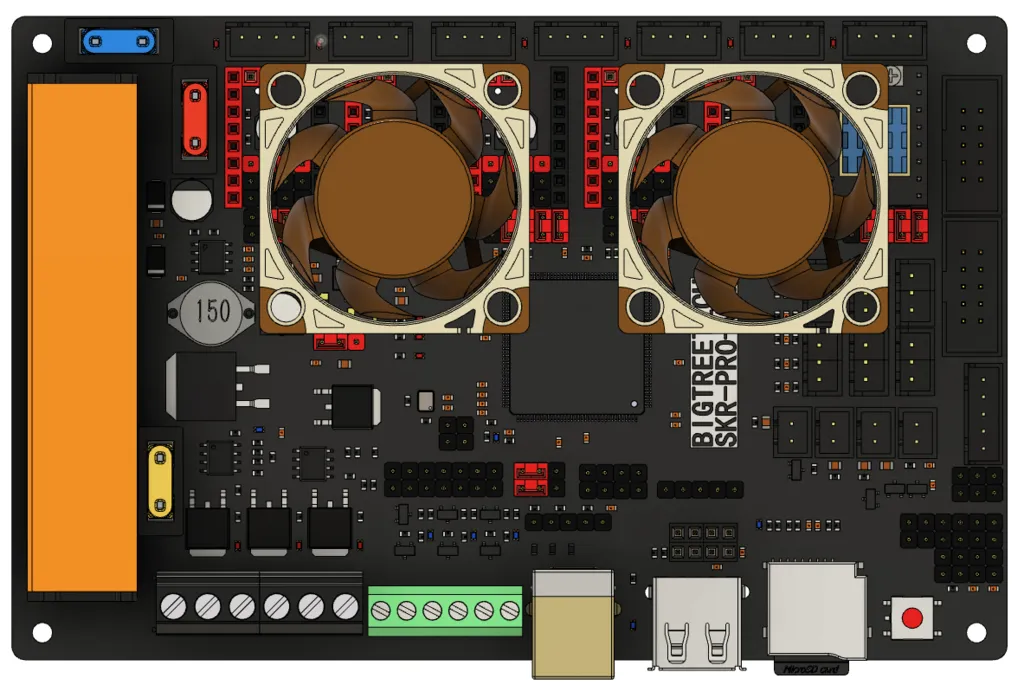 Giá đỡ quạt 40x40 cho driver bước BTT SKR v1.2 Pro