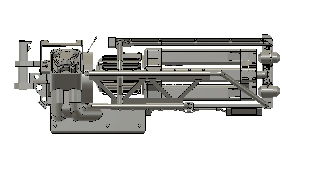 **Súng laser Gatling trong thế giới Fallout**