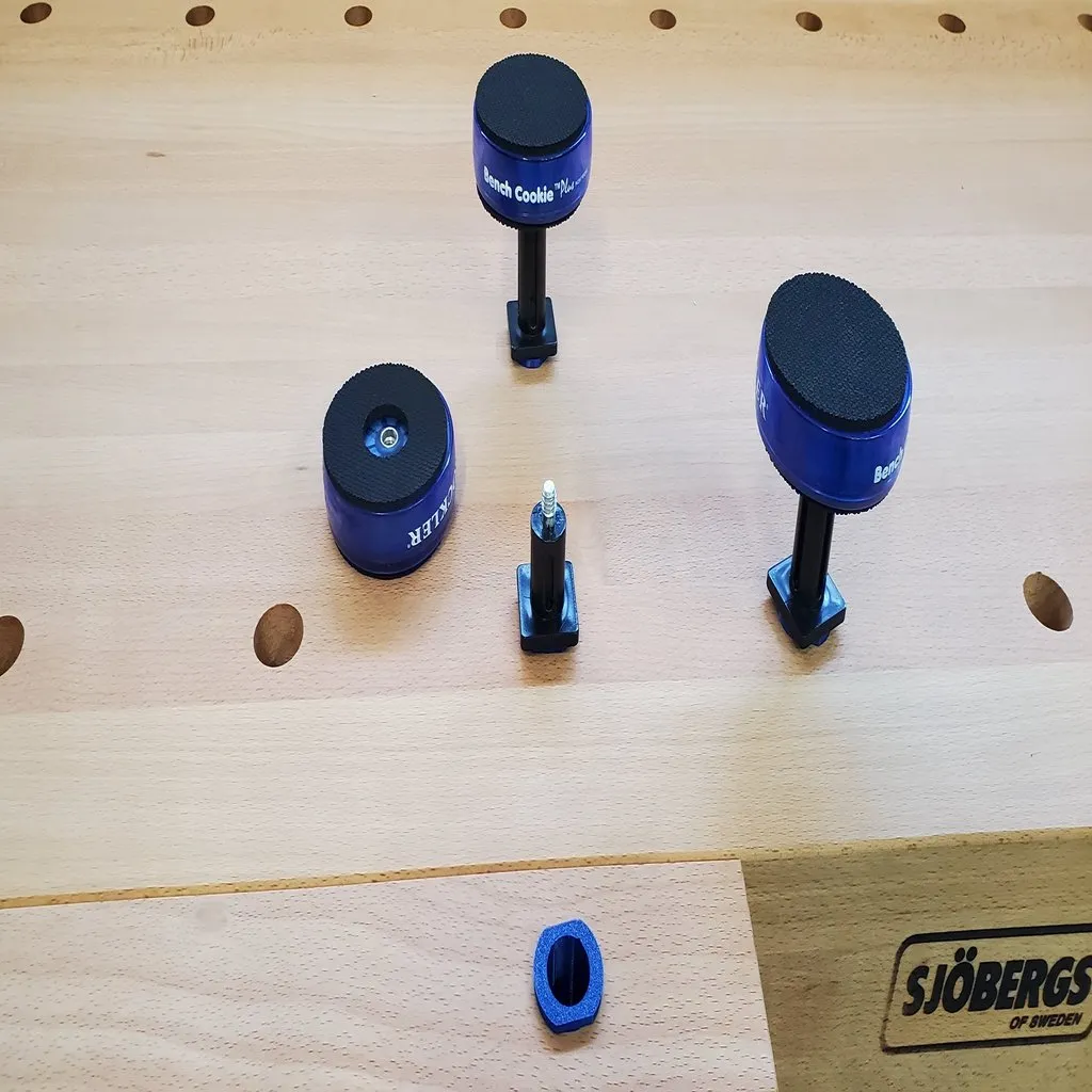 Bộ chuyển đổi lỗ bench dog 1" sang 3/4" cho bàn làm việc