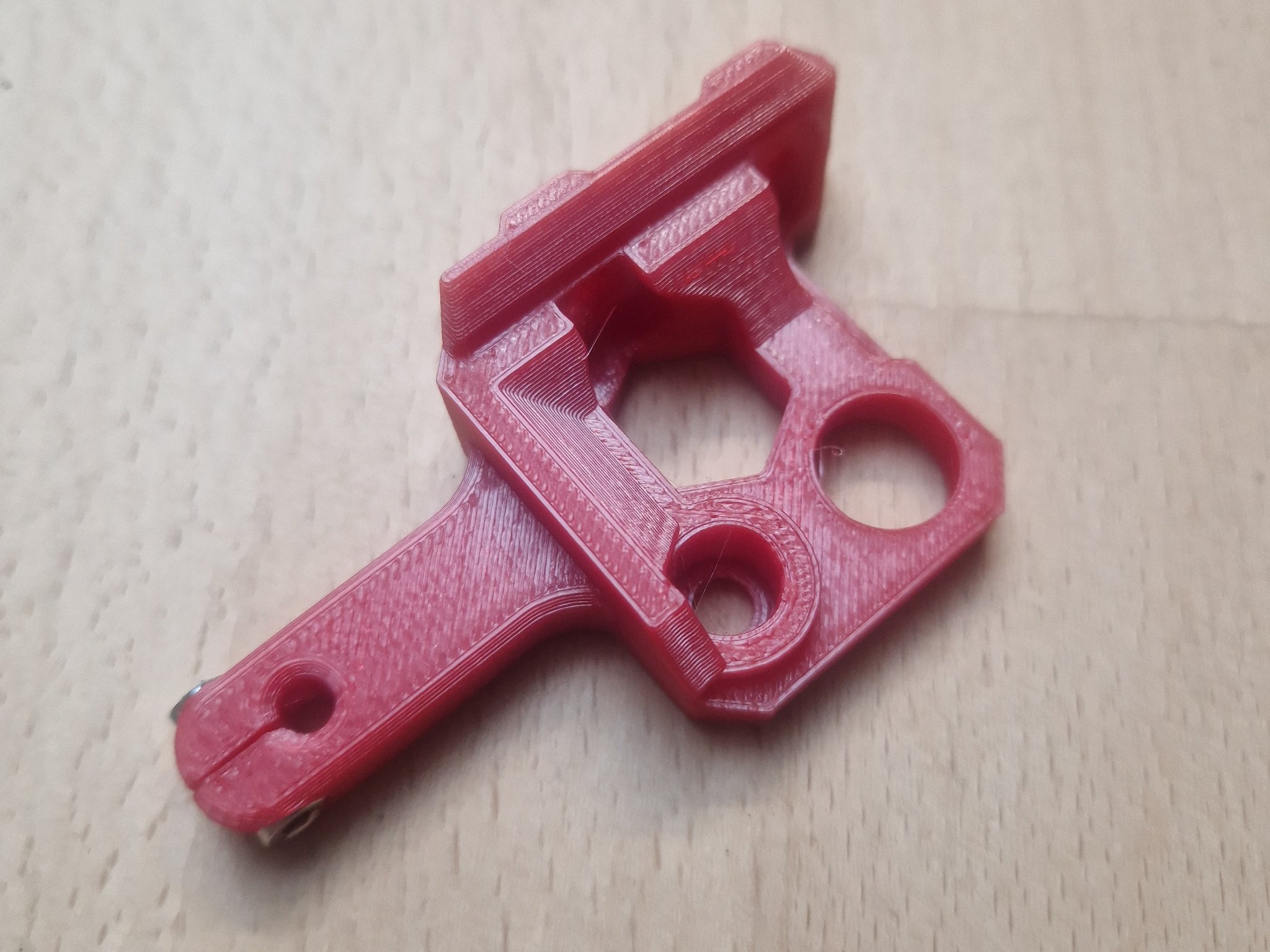 Đỉnh trục Z Prusa Bear với giá đỡ ống filament