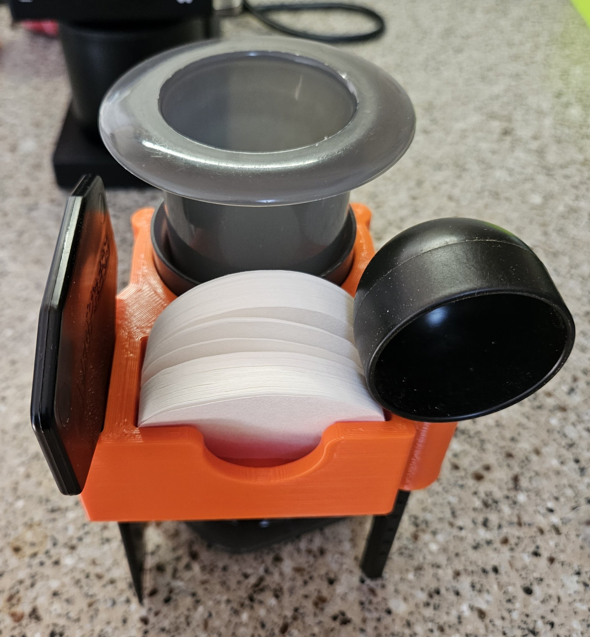 Giá đỡ phụ kiện AeroPress - Kẹp gắn máy pha cà phê