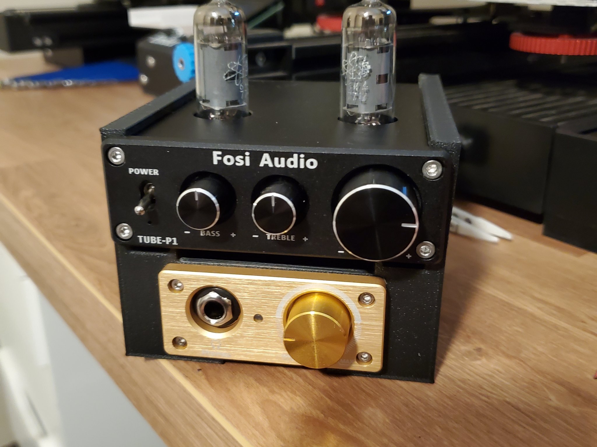 Giá đỡ mini HiFi cho Fosi Tube-P1 và Douk U3 Mini