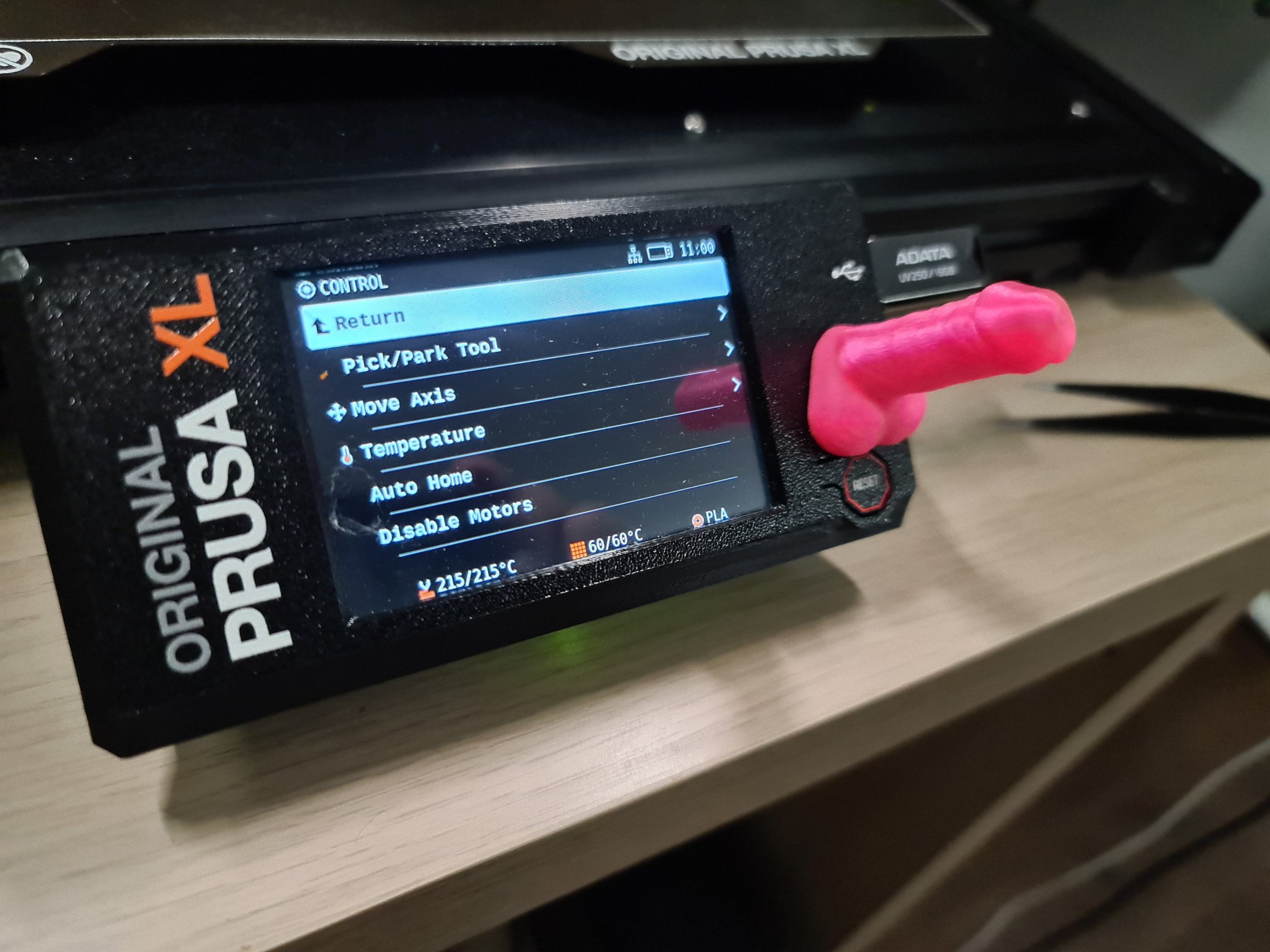 Núm điều chỉnh hình dương vật cho máy in Prusa Mini / Mk4 / XL