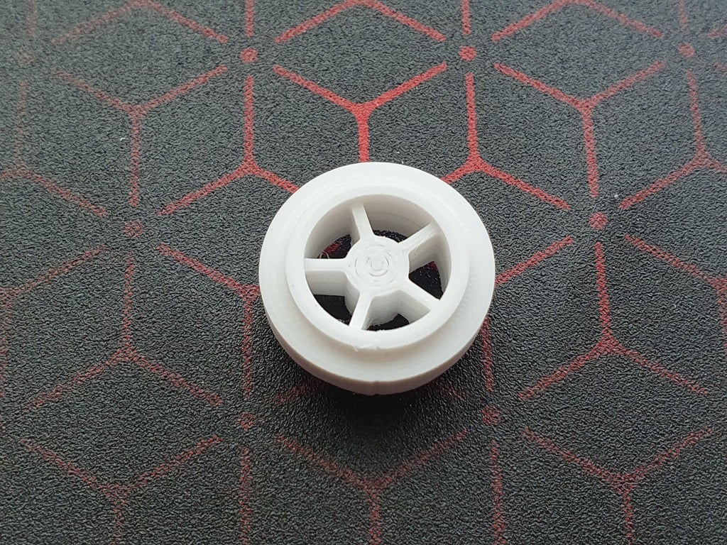 Bánh xe thay thế cho ô tô đồ chơi Teddies - Policie ČR