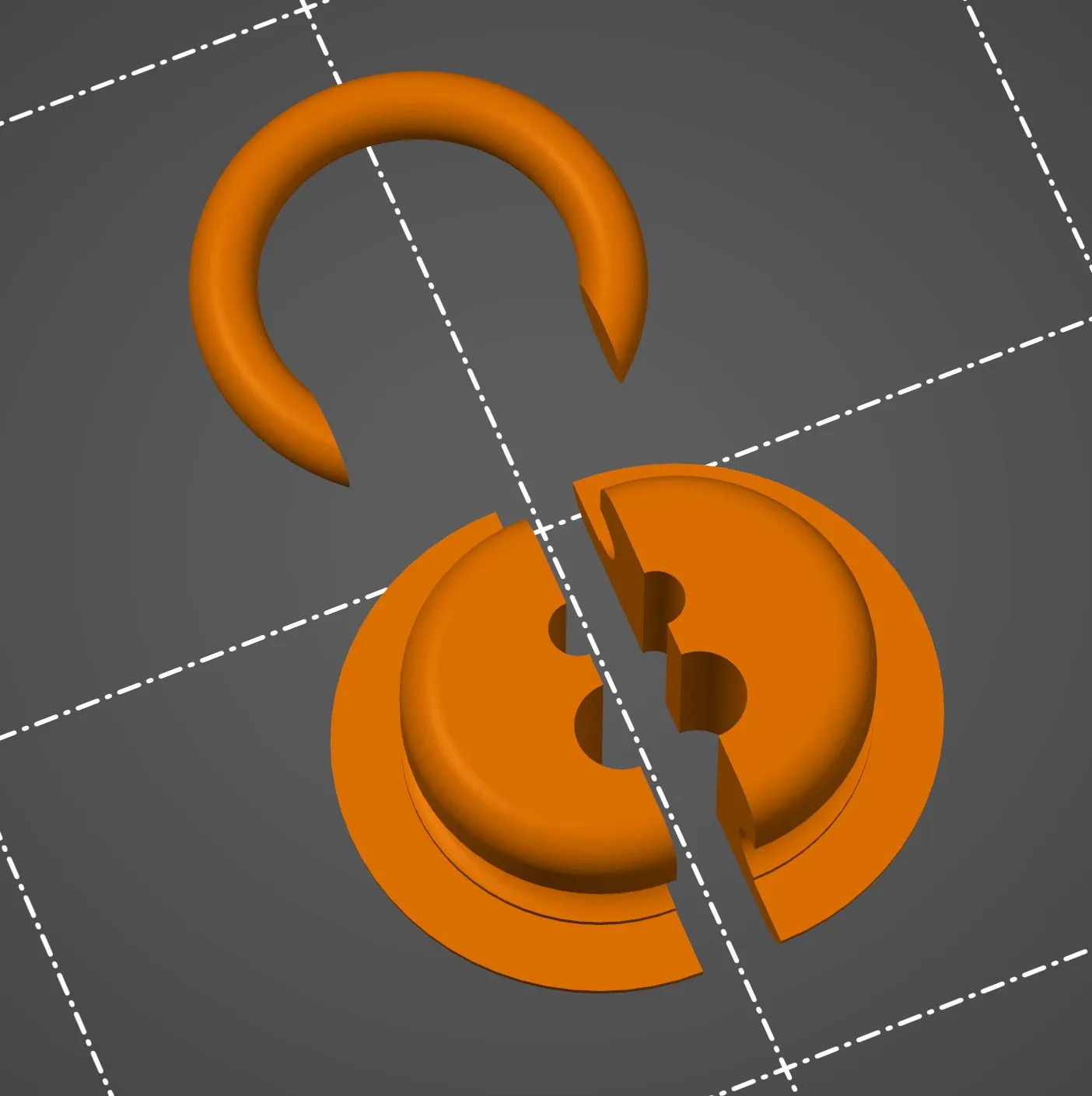 Lỗ cáp tùy chỉnh cho vỏ máy in 3D