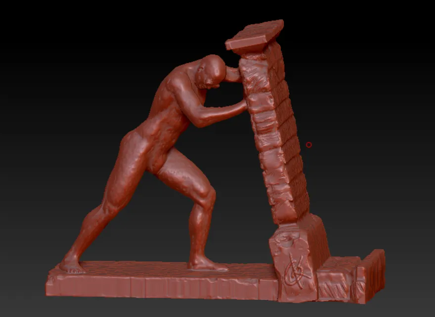 Giá đỡ điện thoại Titan hình nhân vật thần thoại