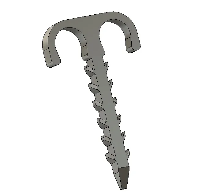 Giá đỡ cáp treo tường cho 1 và 2 cáp