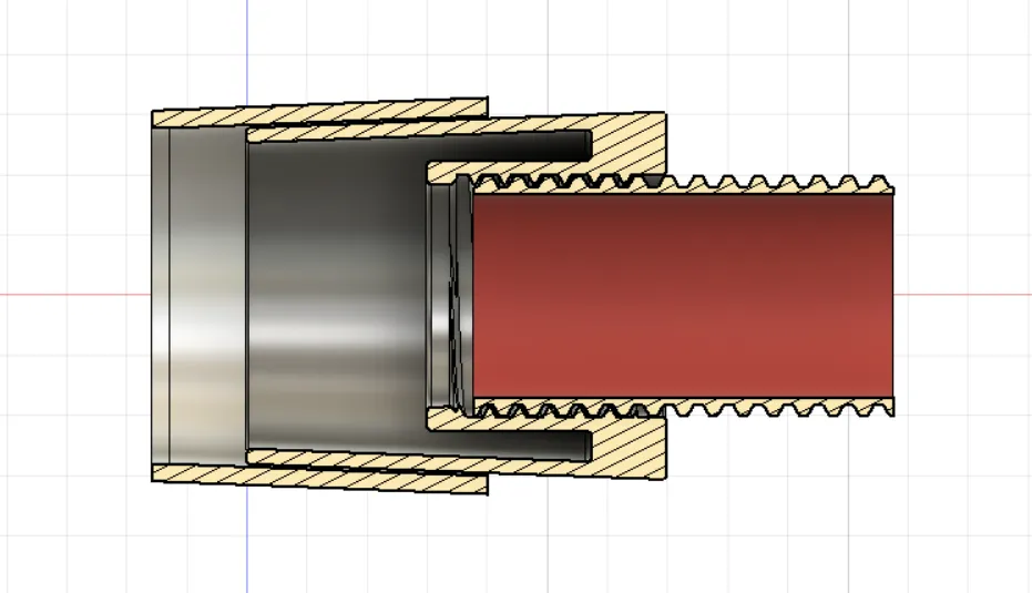 Kết nối ống hút chân không cho máy cưa bàn Dewalt DWE7492