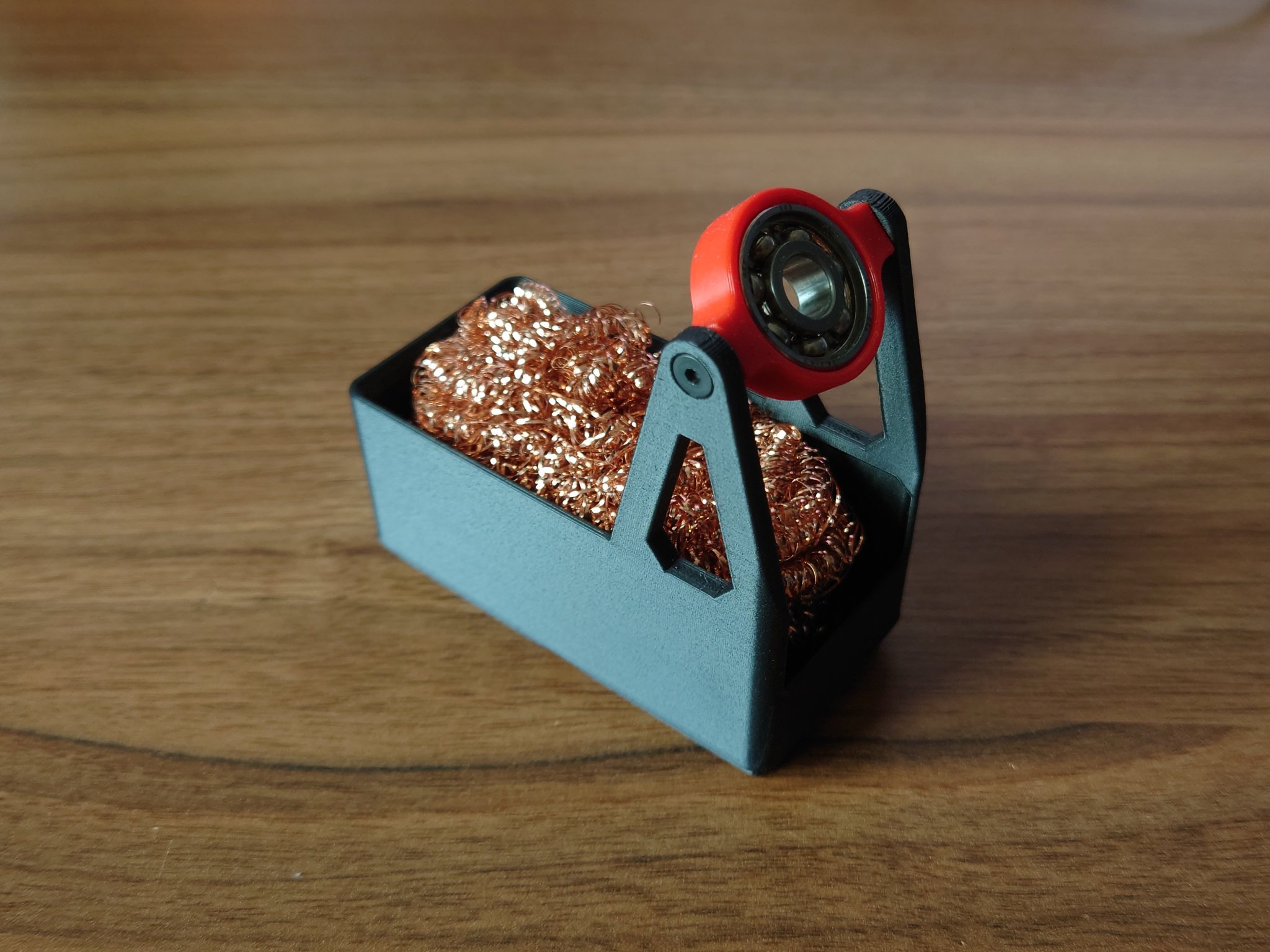 Giá đỡ hàn và bùi nhùi đồng Gridfinity 1x2