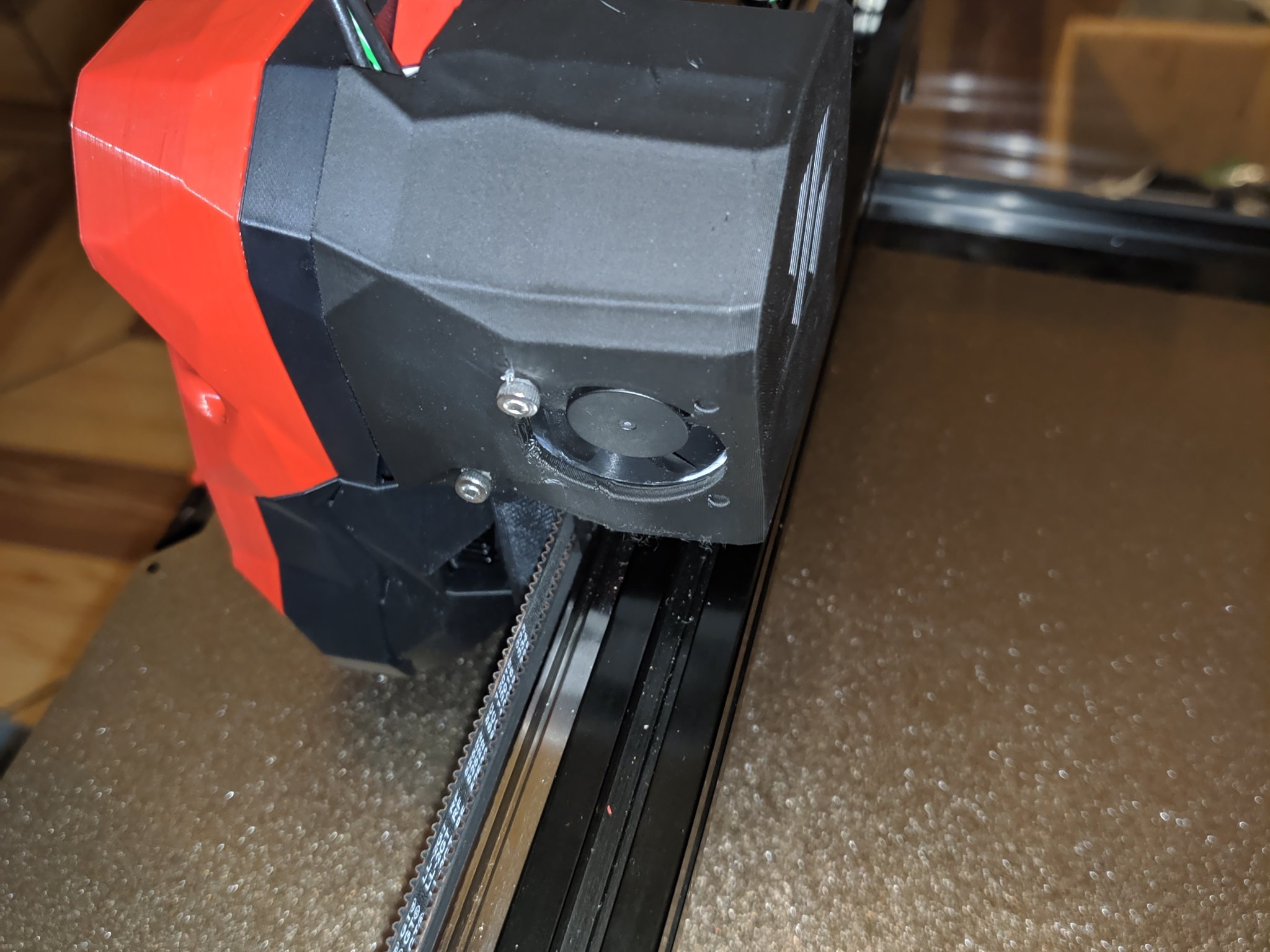 Cửa cáp Voron Stealthburner CW2 EBB36 với quạt 30x30