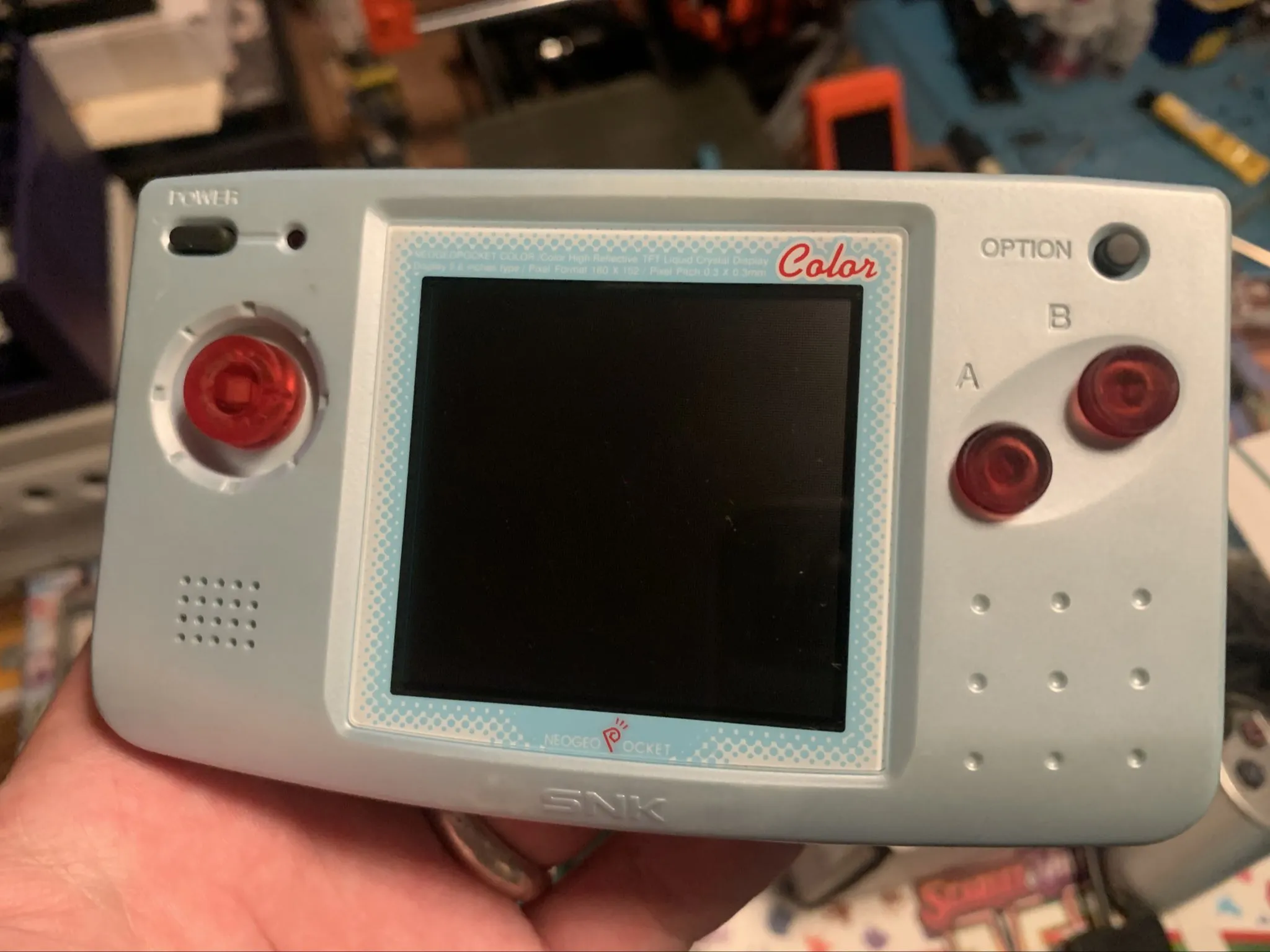 Nút và nắp joystick thay thế cho Neo Geo Pocket Color