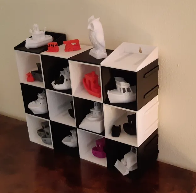 Giá đỡ mini có thể ghép nối cho Benchy in 3D