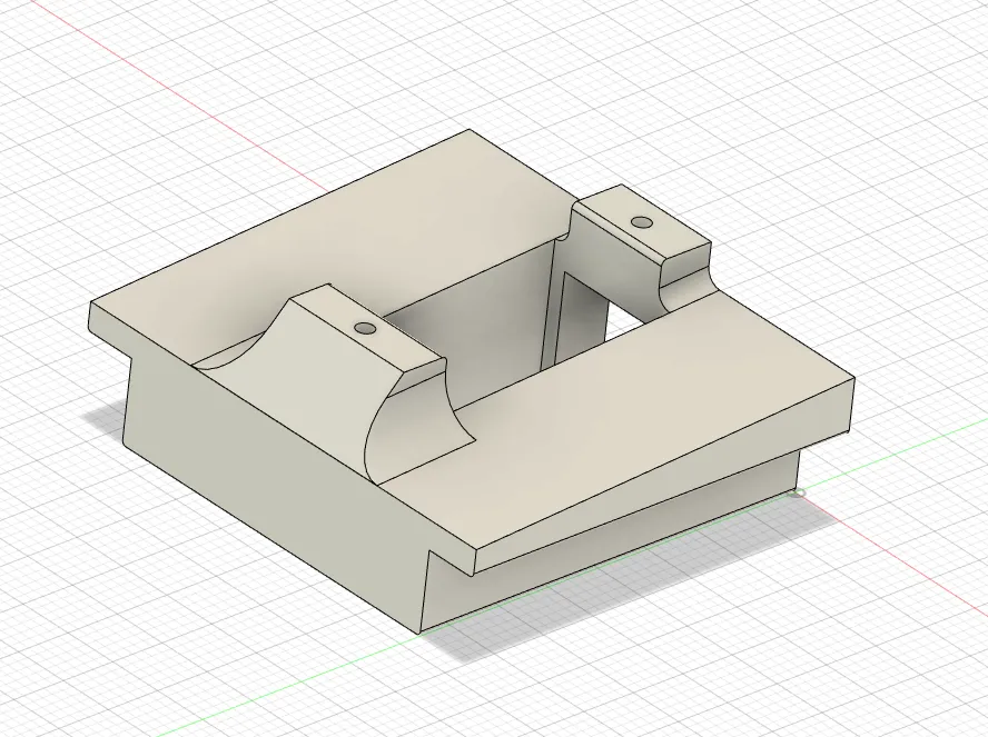 Giá đỡ servo pan cho mô hình mini chịu gió ngang