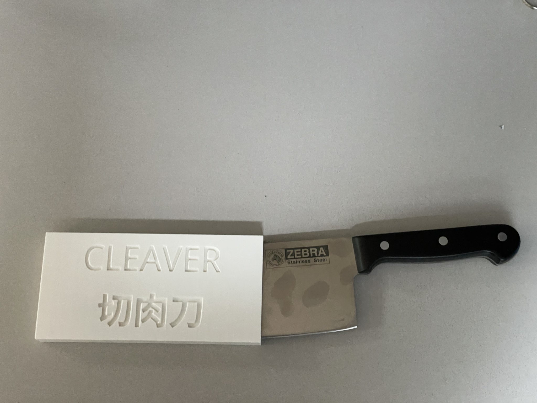 Vỏ bảo vệ cho dao chặt Trung Quốc an toàn và tiện lợi