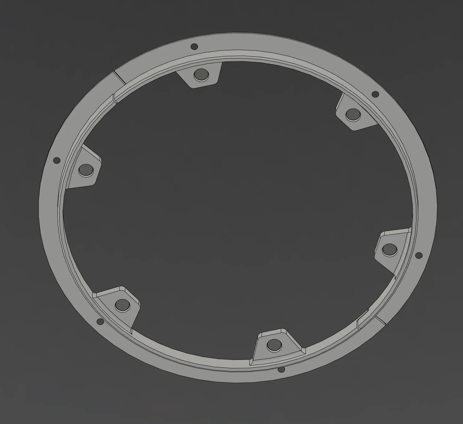 Giá đỡ cho nắp loa trần Loxone không cần loa thật