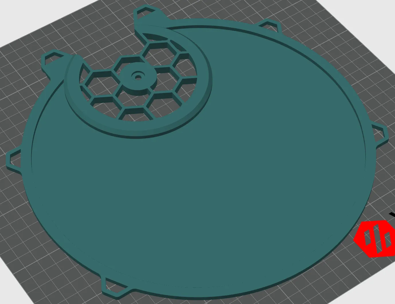 Nắp Stern-Wheeler in 3D, tiết kiệm vật liệu