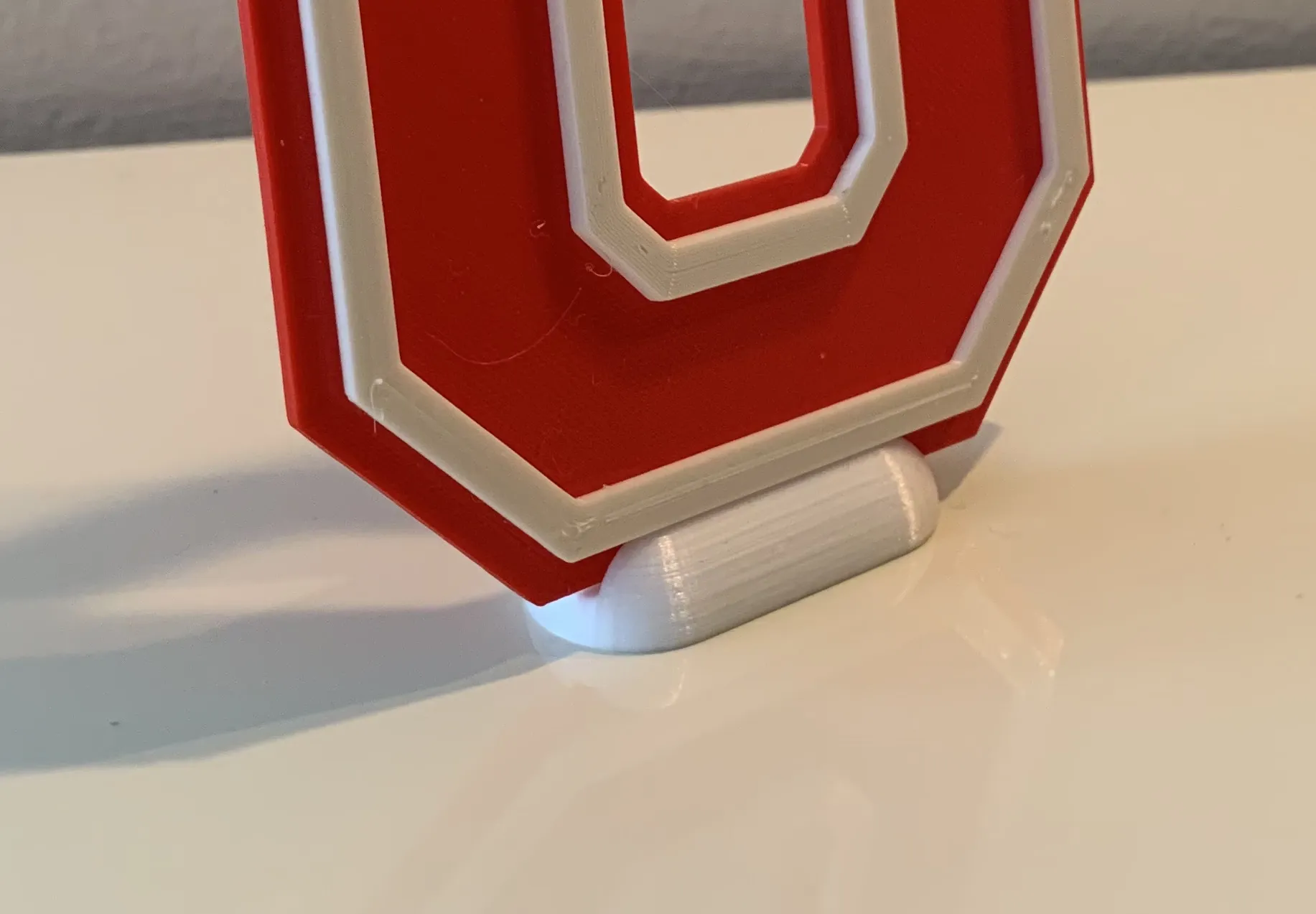 Chữ cái và số '0' 3D cho đội thể thao và màu trường học