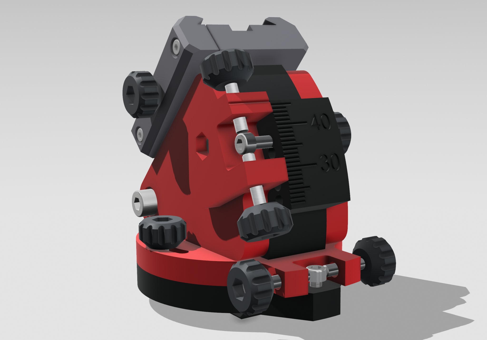 Đầu điều chỉnh tinh vi trục cực cho kính thiên văn di động