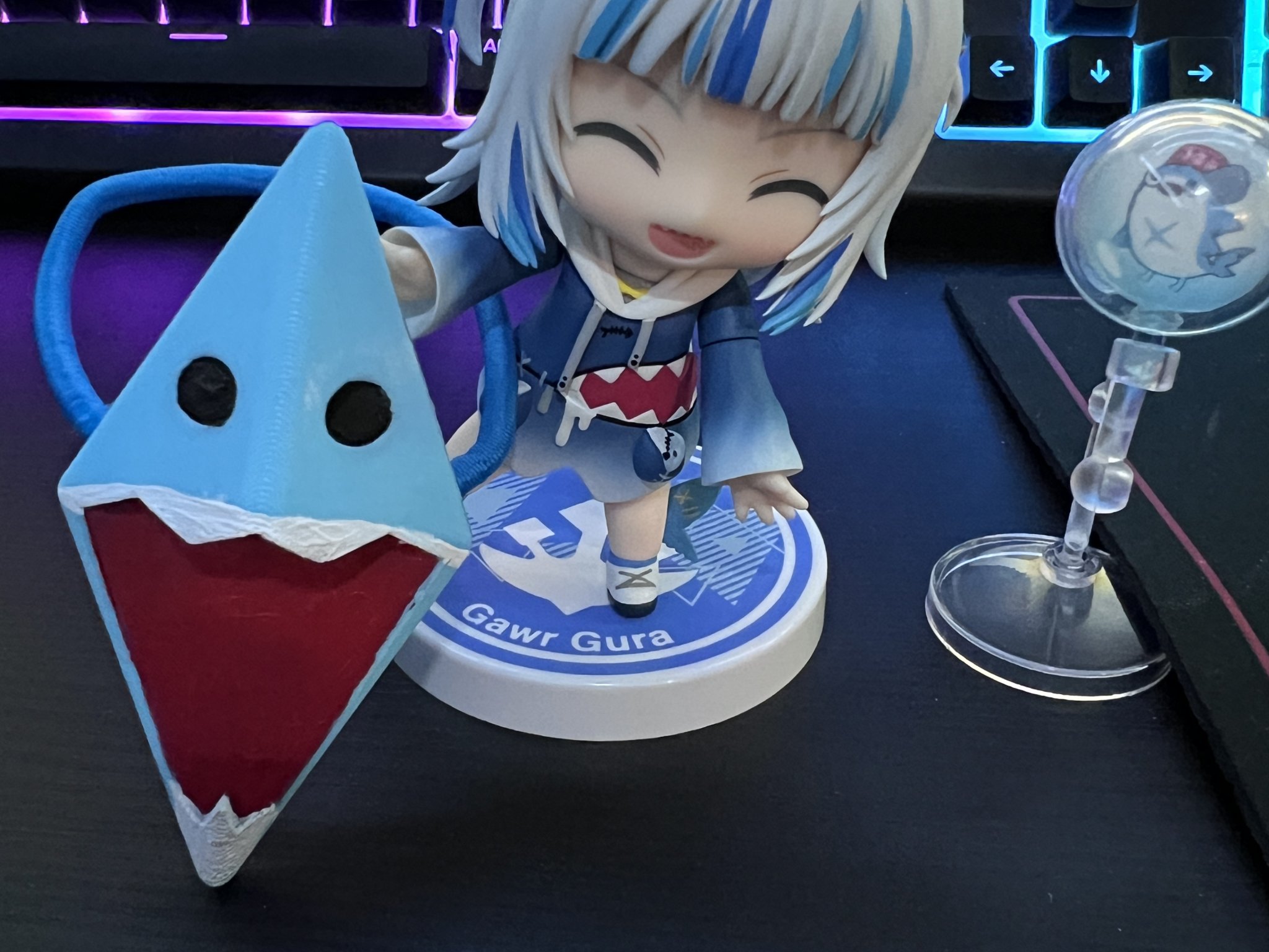 Dây buộc tóc Gawr Gura phong cách Cosplay