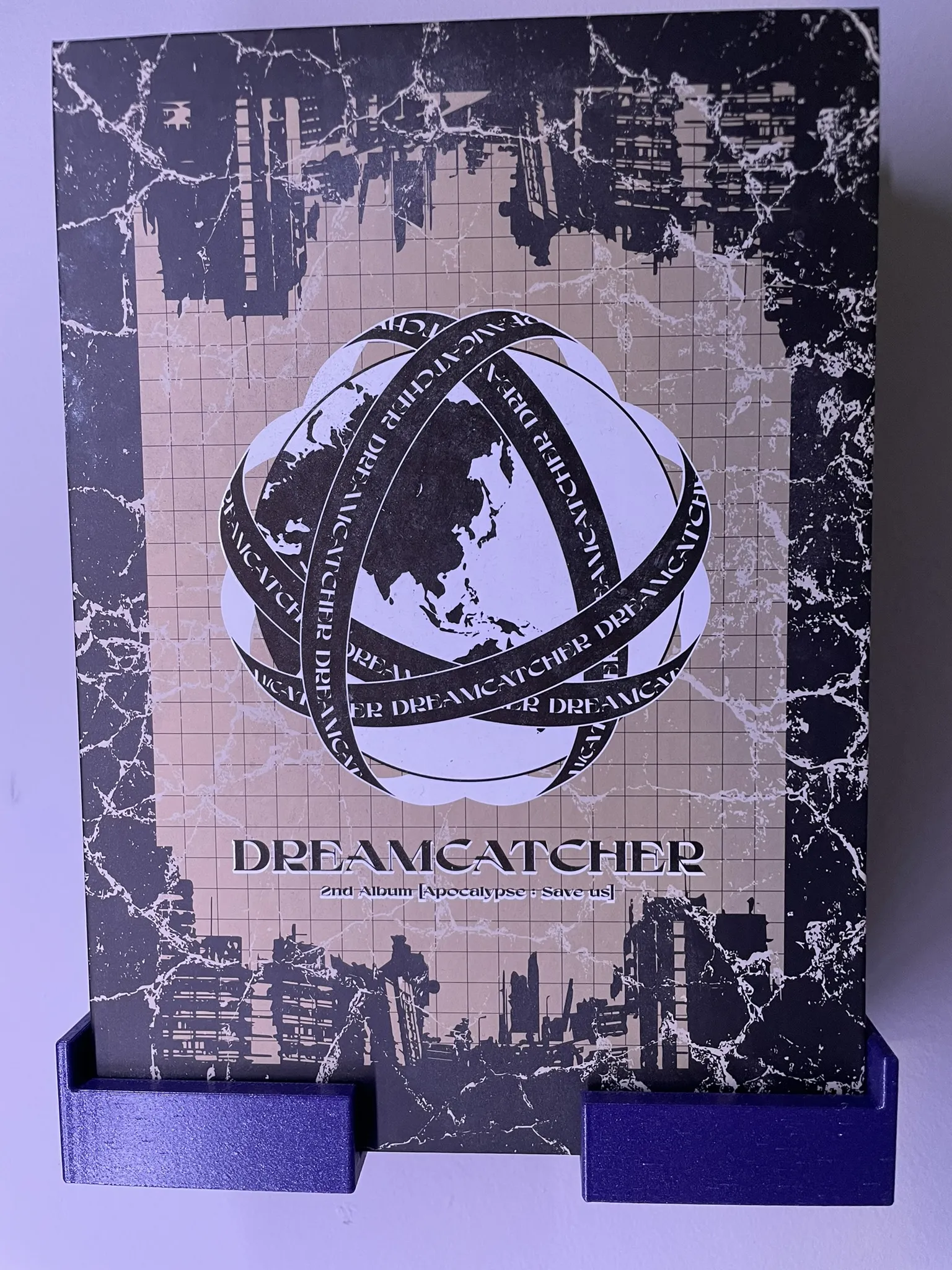 Giá treo tường cho album nhạc dày 20mm và 40mm