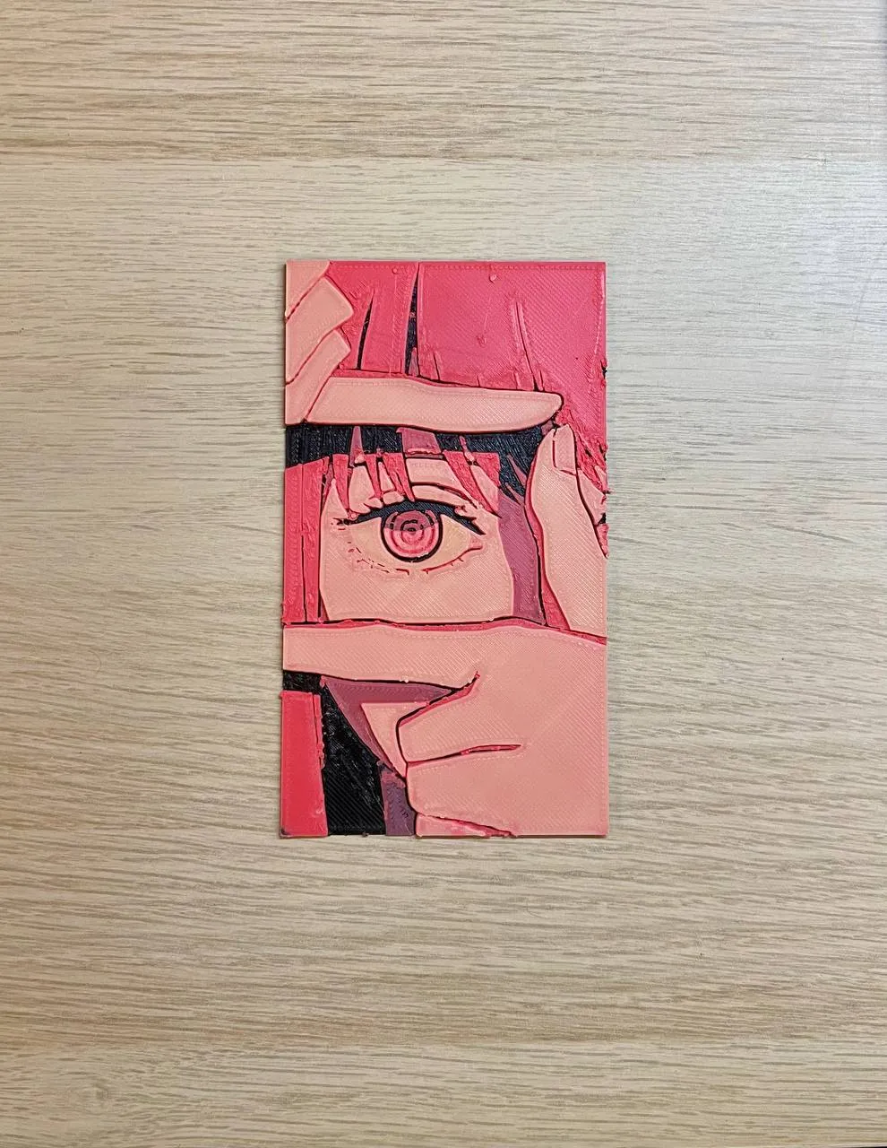 Mô hình poster nhỏ Makima san từ anime Chainsaw Man