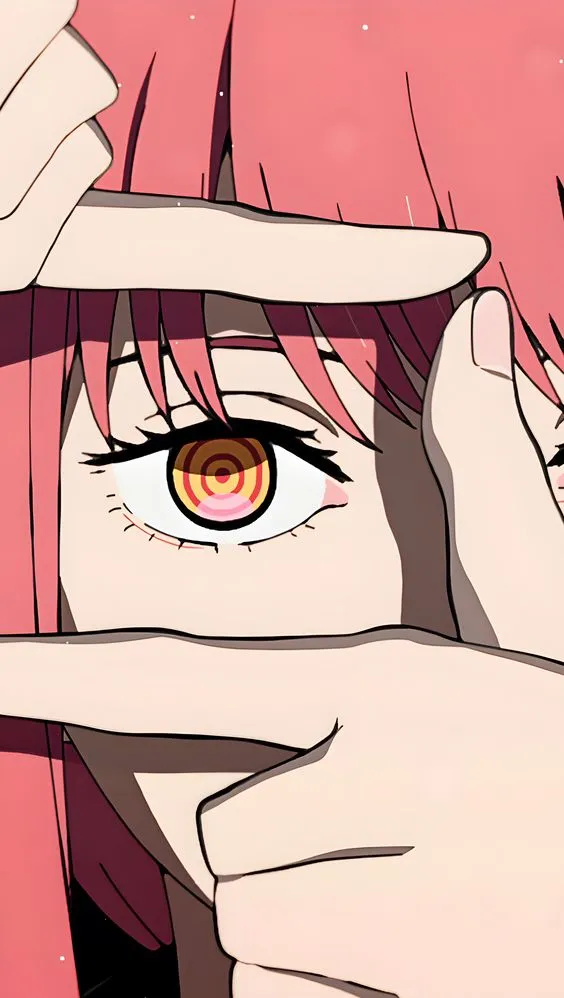 Mô hình poster nhỏ Makima san từ anime Chainsaw Man