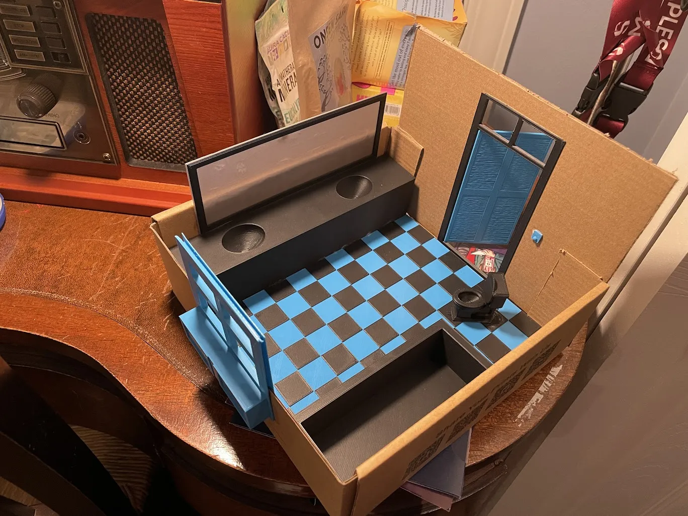 Mô hình phòng tắm trong hộp filament ESUN