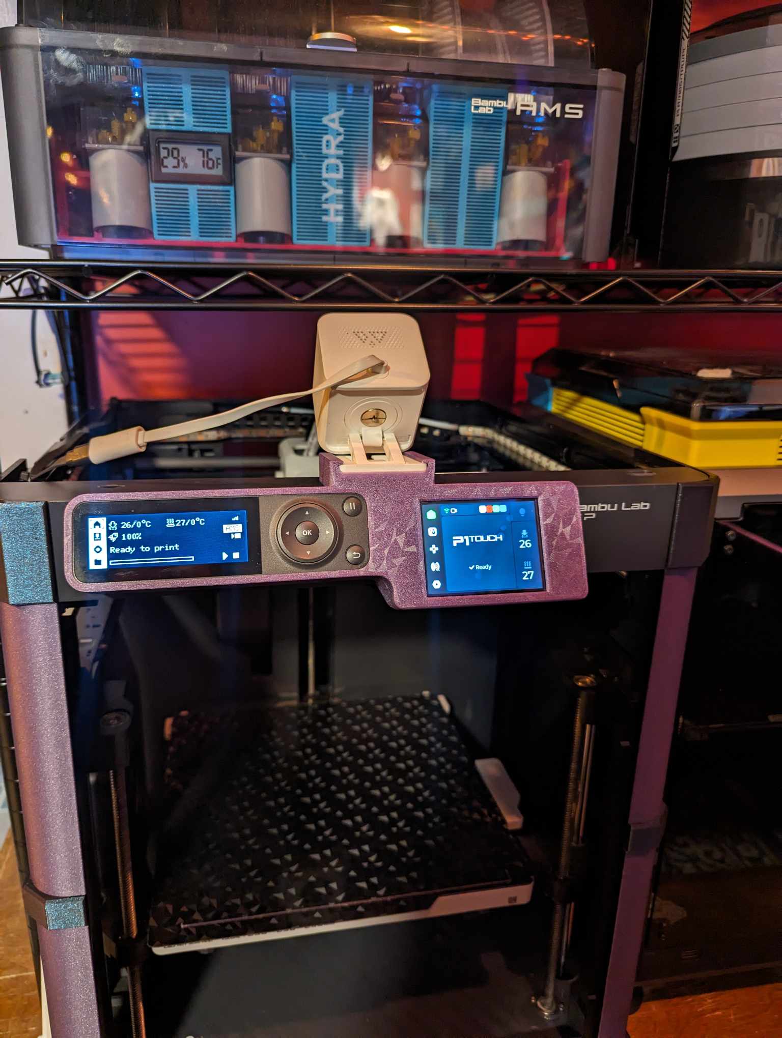 Giá đỡ cho camera Wyze V2/V3 trên máy in P1 Touch