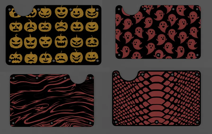 Bảng thay thế tùy chỉnh cho ví Ridge