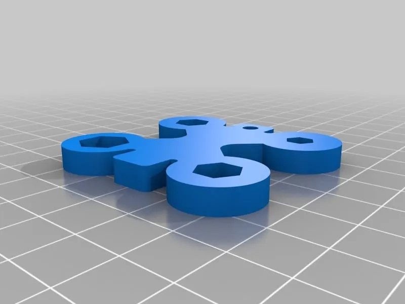 Công cụ đa năng treo chìa khóa cho ốc vít 10/8/5.5mm