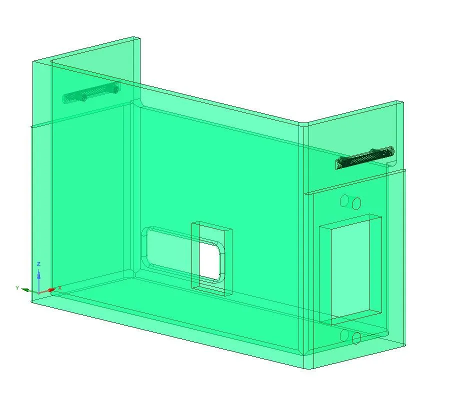 Nắp PSU có công tắc BẬT-TẮT cho S360-12