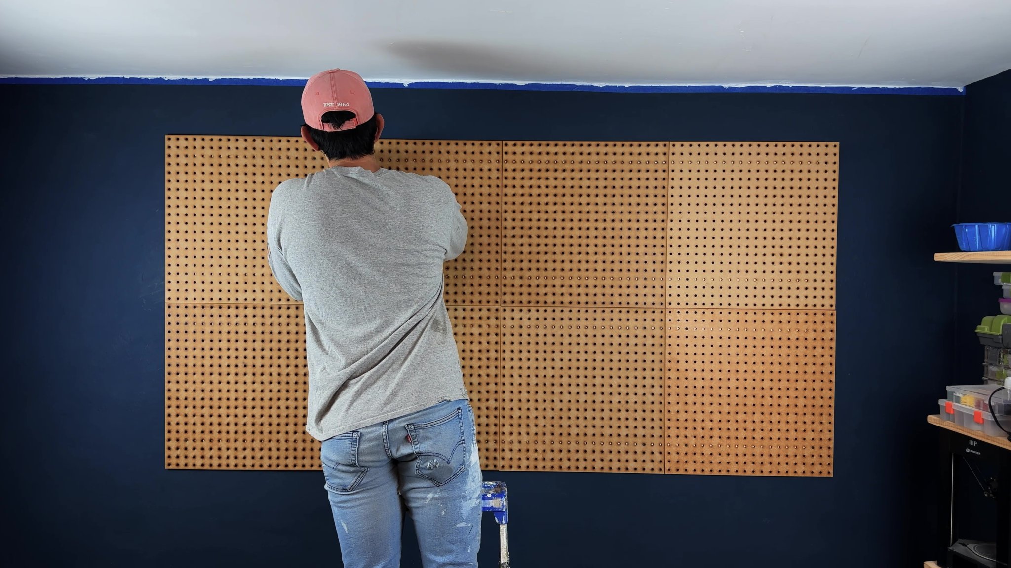 Bảng treo Forma 50x50 cm với lỗ 7 mm