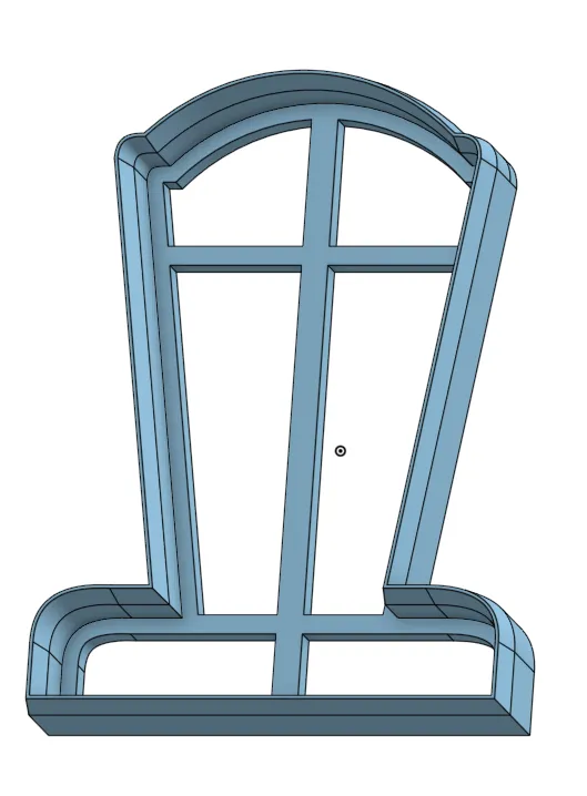 Cutter bánh quy hình bia mộ - Kiểu 1