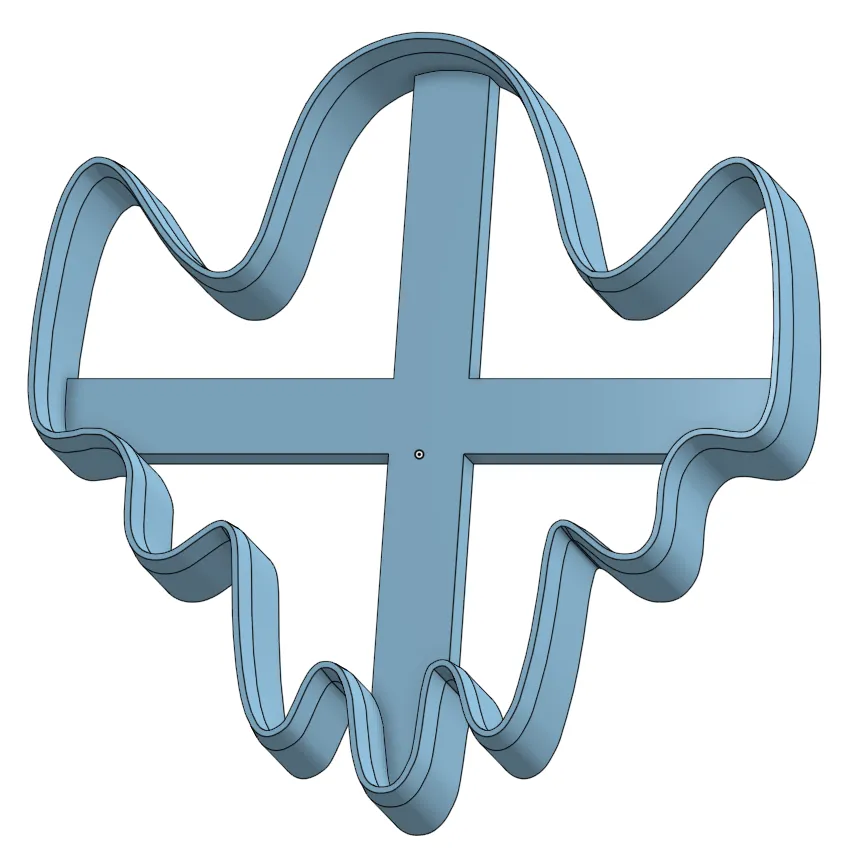 Cutter bánh quy ma - Phong cách 1 3.8x3.9 inch